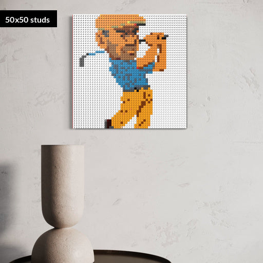50*50studs, 40*40cm, 15,75*15,75inch