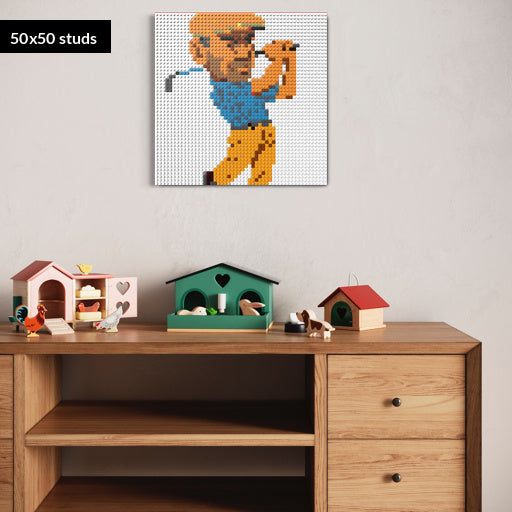 50*50studs, 40*40cm, 15,75*15,75inch