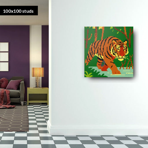 100*100studs, 80*80cm, 31,5*31,5inch