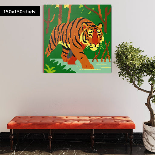 150*150studs, 120*120cm, 47,25*47,25inch