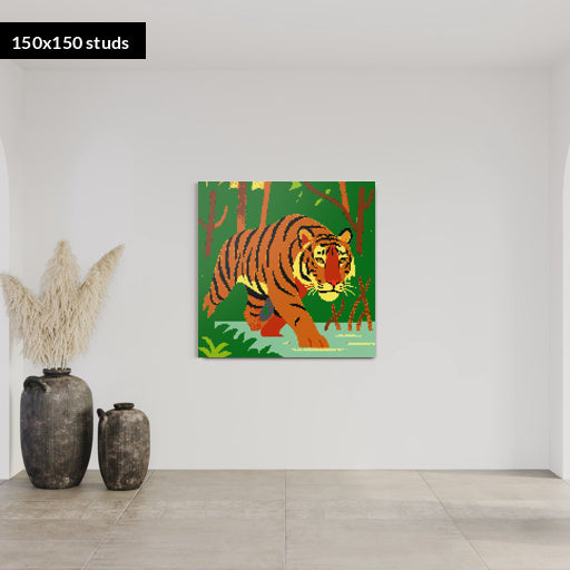 150*150studs, 120*120cm, 47,25*47,25inch