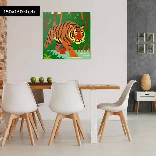 150*150studs, 120*120cm, 47,25*47,25inch