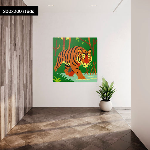 200*200studs, 160*160cm, 63*63inch