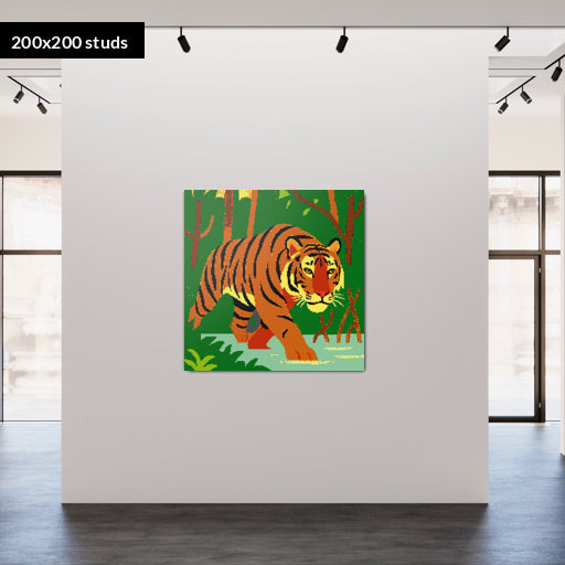 200*200studs, 160*160cm, 63*63inch