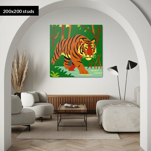 200*200studs, 160*160cm, 63*63inch