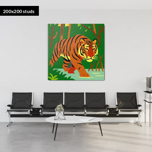 200*200studs, 160*160cm, 63*63inch