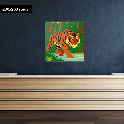 200*200studs, 160*160cm, 63*63inch