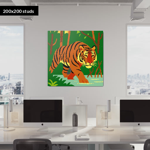 200*200studs, 160*160cm, 63*63inch