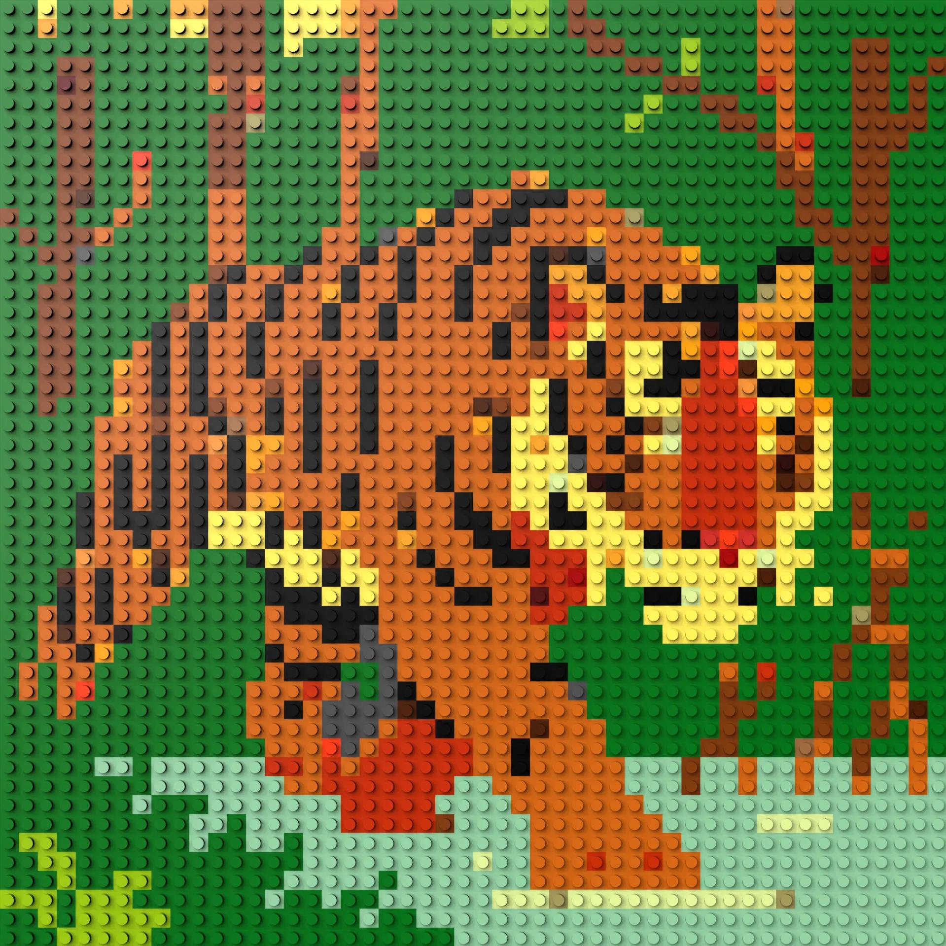 50*50studs, 40*40cm, 15,75*15,75inch