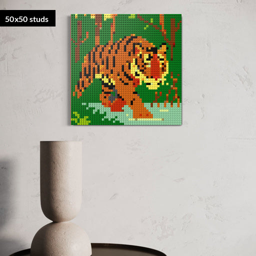 50*50studs, 40*40cm, 15,75*15,75inch