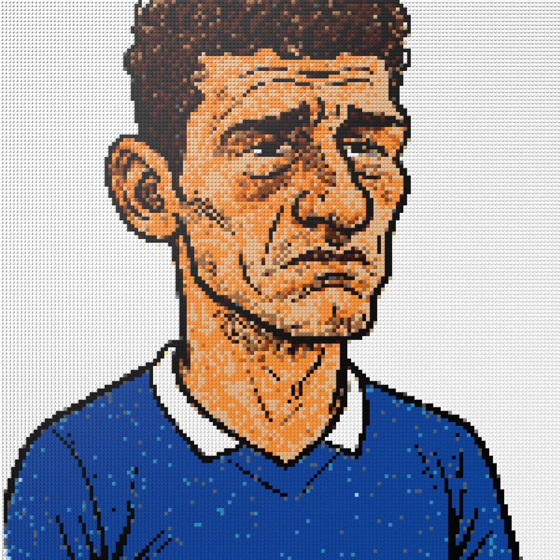 150*150studs, 120*120cm, 47,25*47,25inch