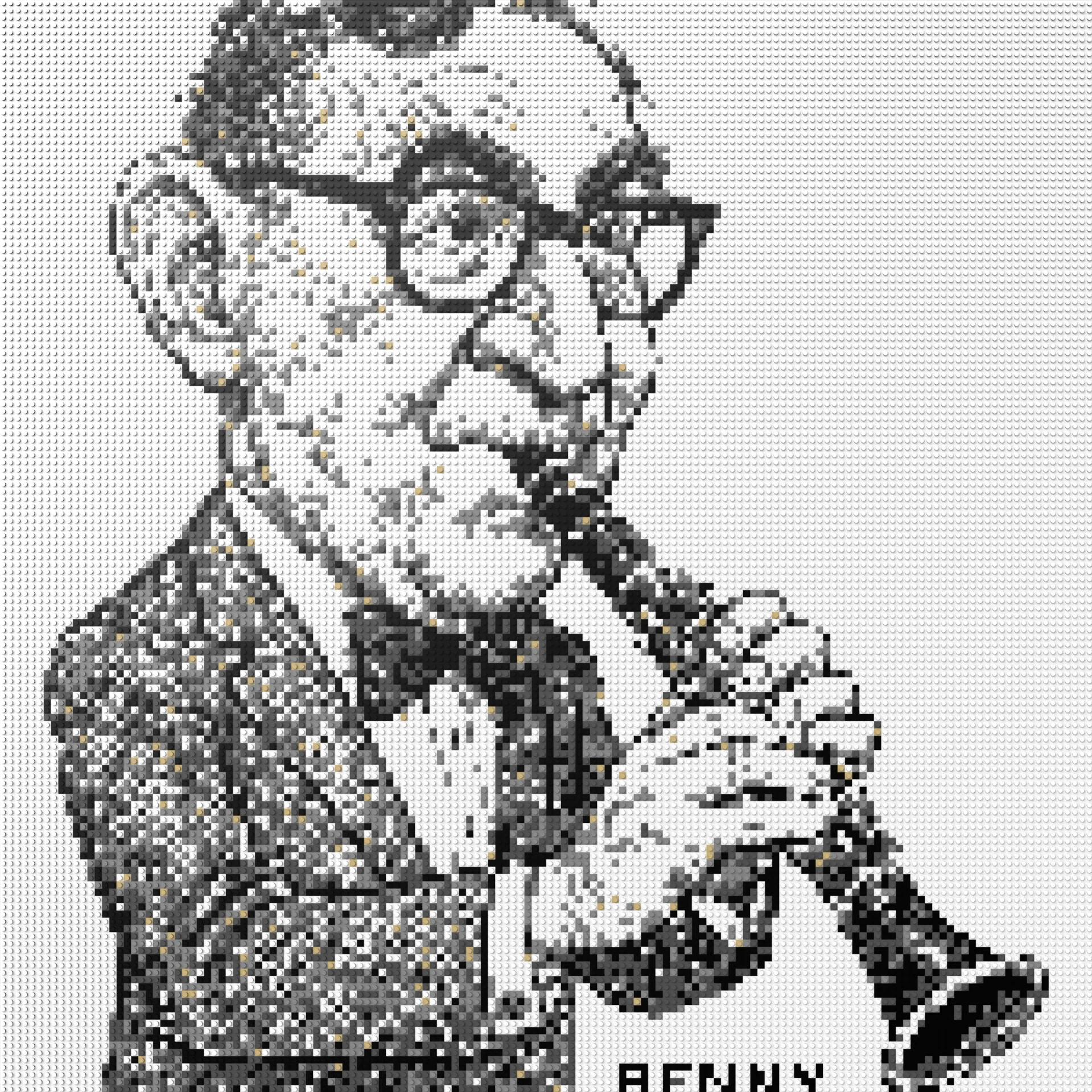 150*150studs, 120*120cm, 47,25*47,25inch