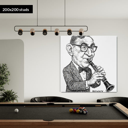 200*200studs, 160*160cm, 63*63inch