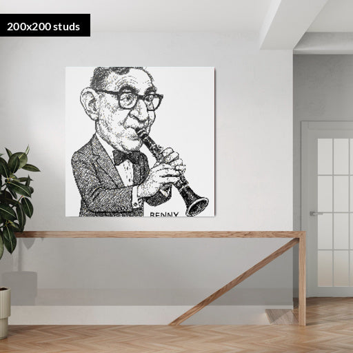 200*200studs, 160*160cm, 63*63inch