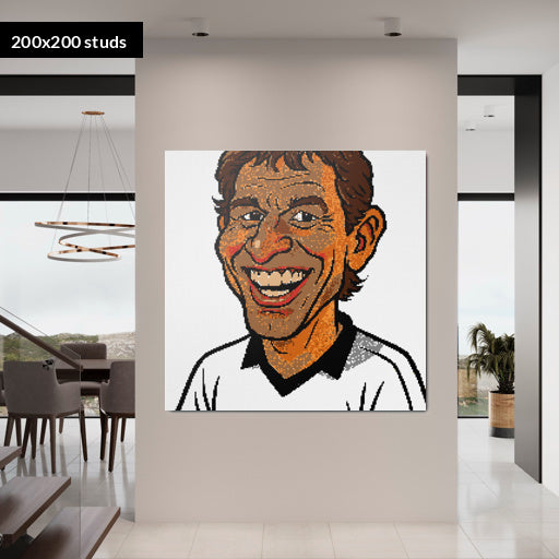 200*200studs, 160*160cm, 63*63inch