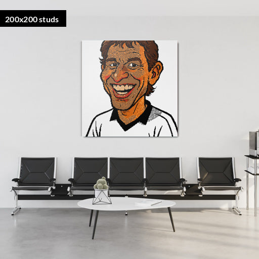 200*200studs, 160*160cm, 63*63inch