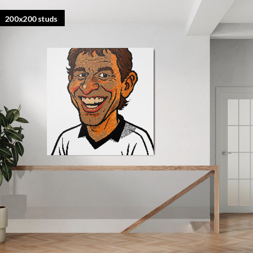 200*200studs, 160*160cm, 63*63inch