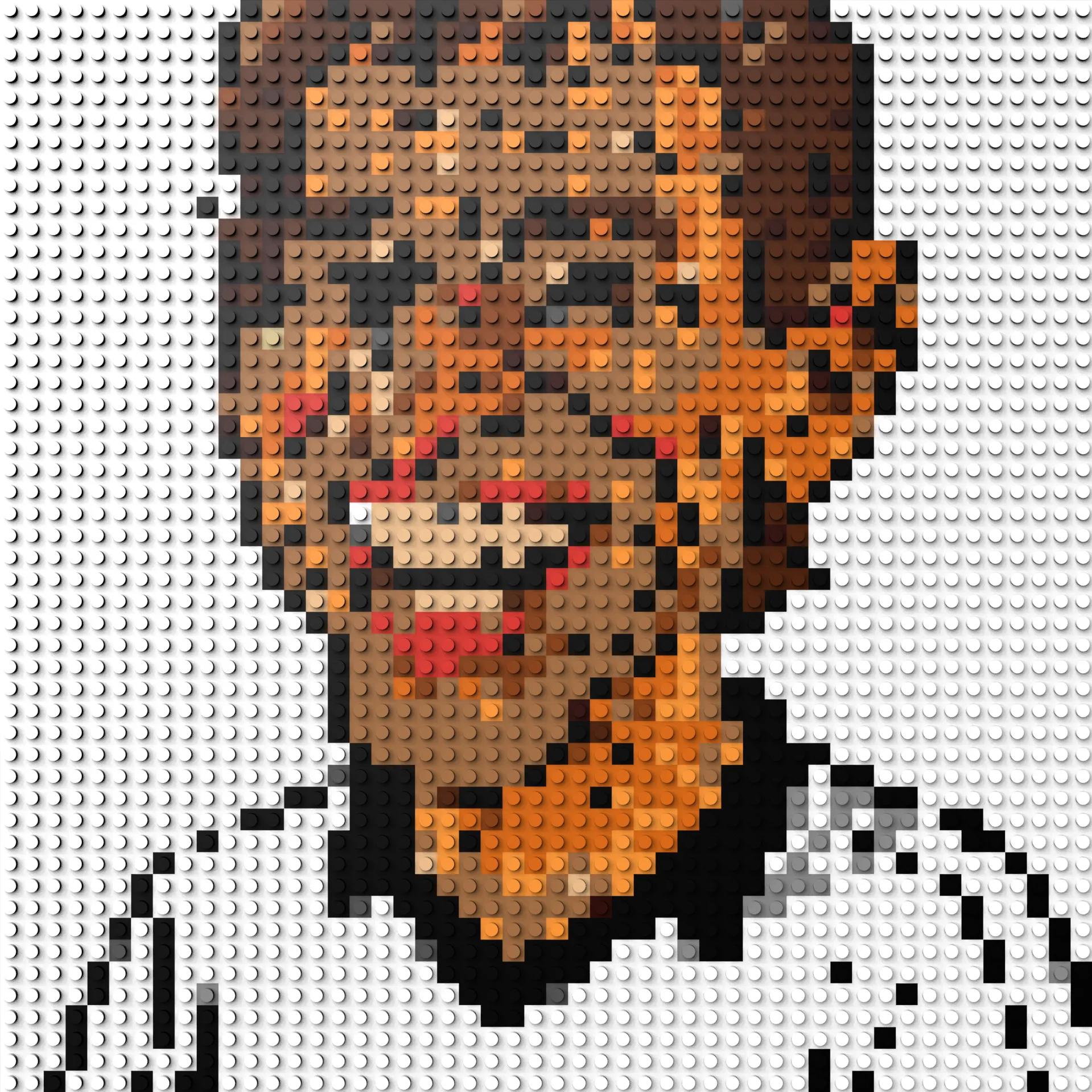 50*50studs, 40*40cm, 15,75*15,75inch