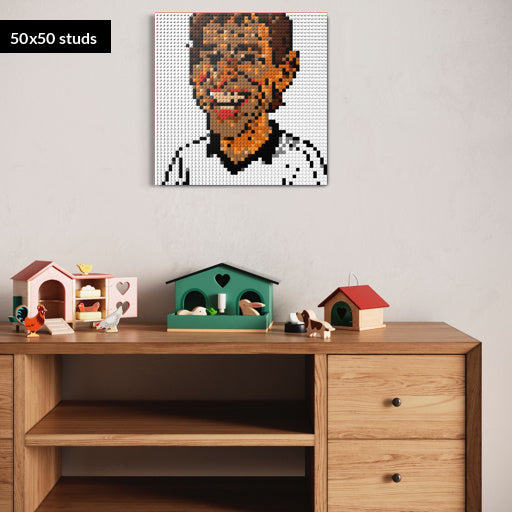 50*50studs, 40*40cm, 15,75*15,75inch