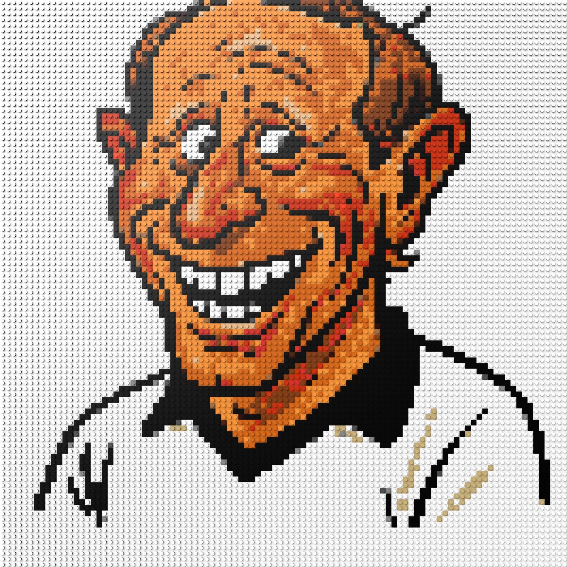 100*100studs, 80*80cm, 31,5*31,5inch