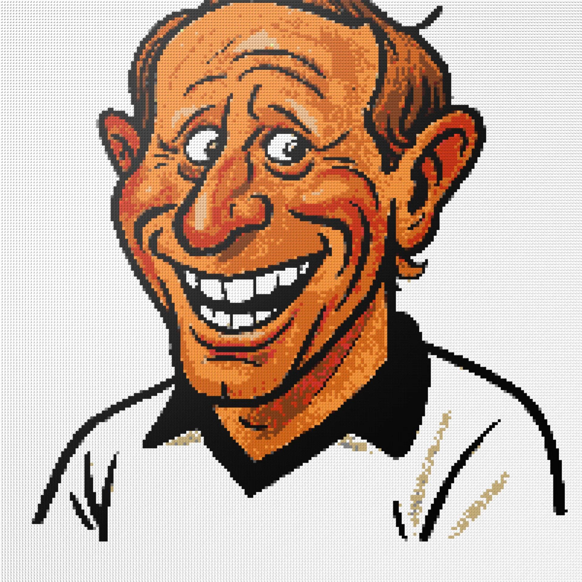 200*200studs, 160*160cm, 63*63inch