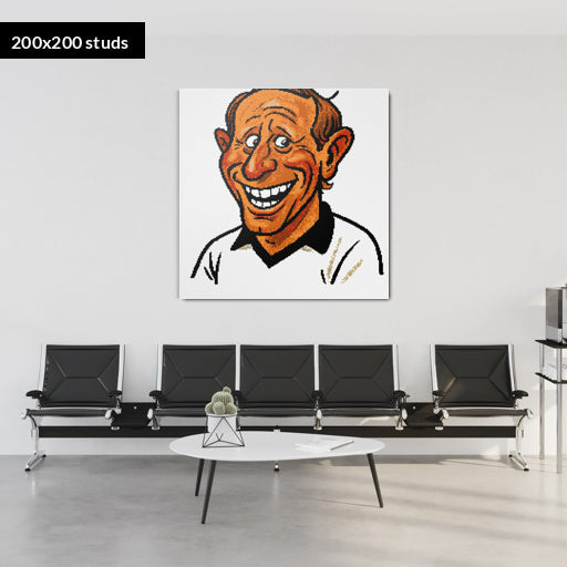 200*200studs, 160*160cm, 63*63inch