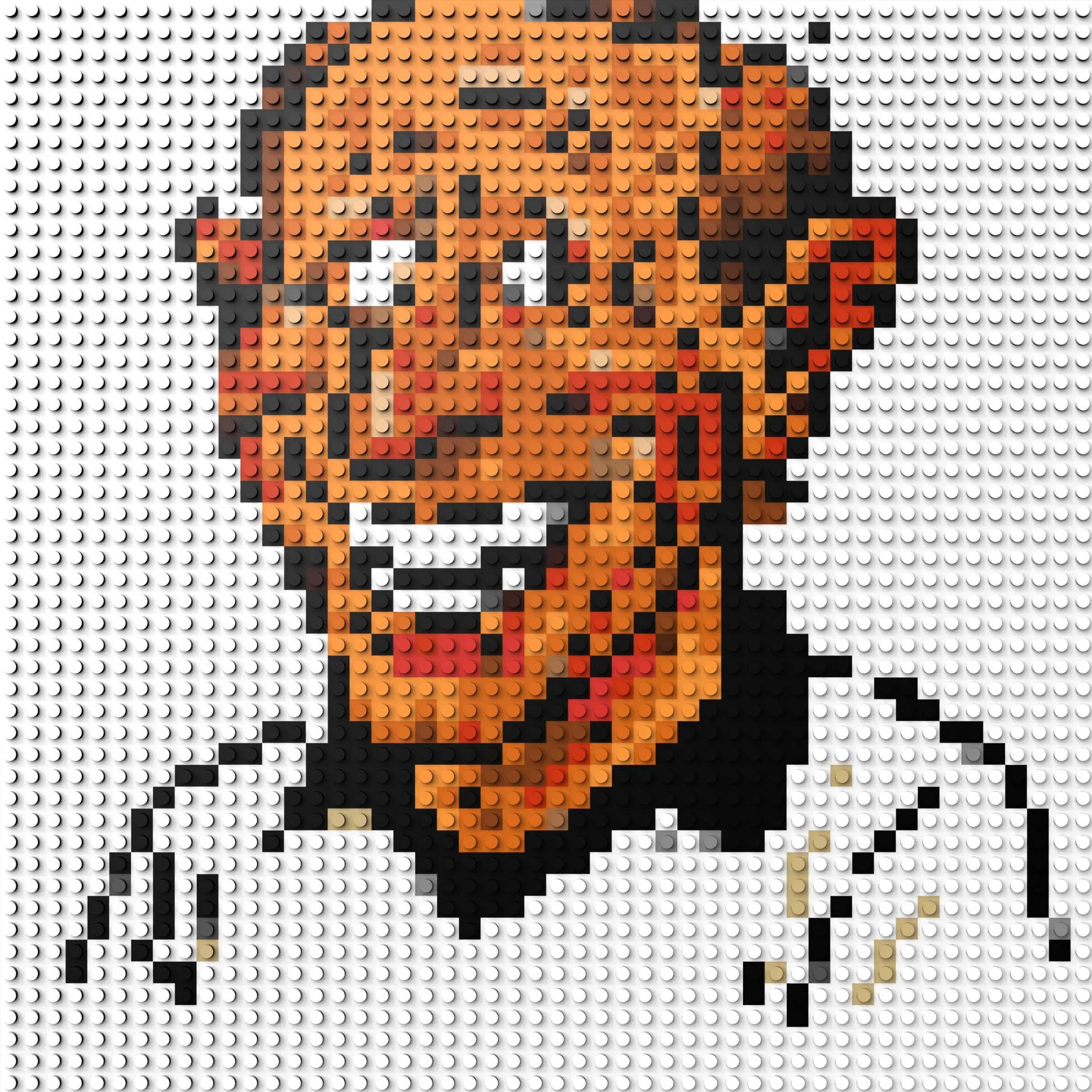 50*50studs, 40*40cm, 15,75*15,75inch