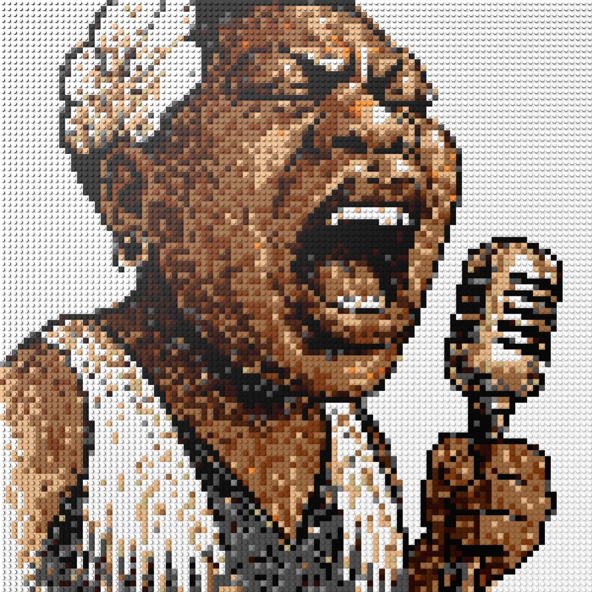 100*100studs, 80*80cm, 31,5*31,5inch