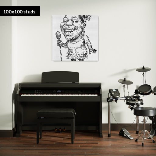 100*100studs, 80*80cm, 31,5*31,5inch