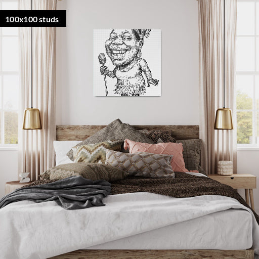 100*100studs, 80*80cm, 31,5*31,5inch