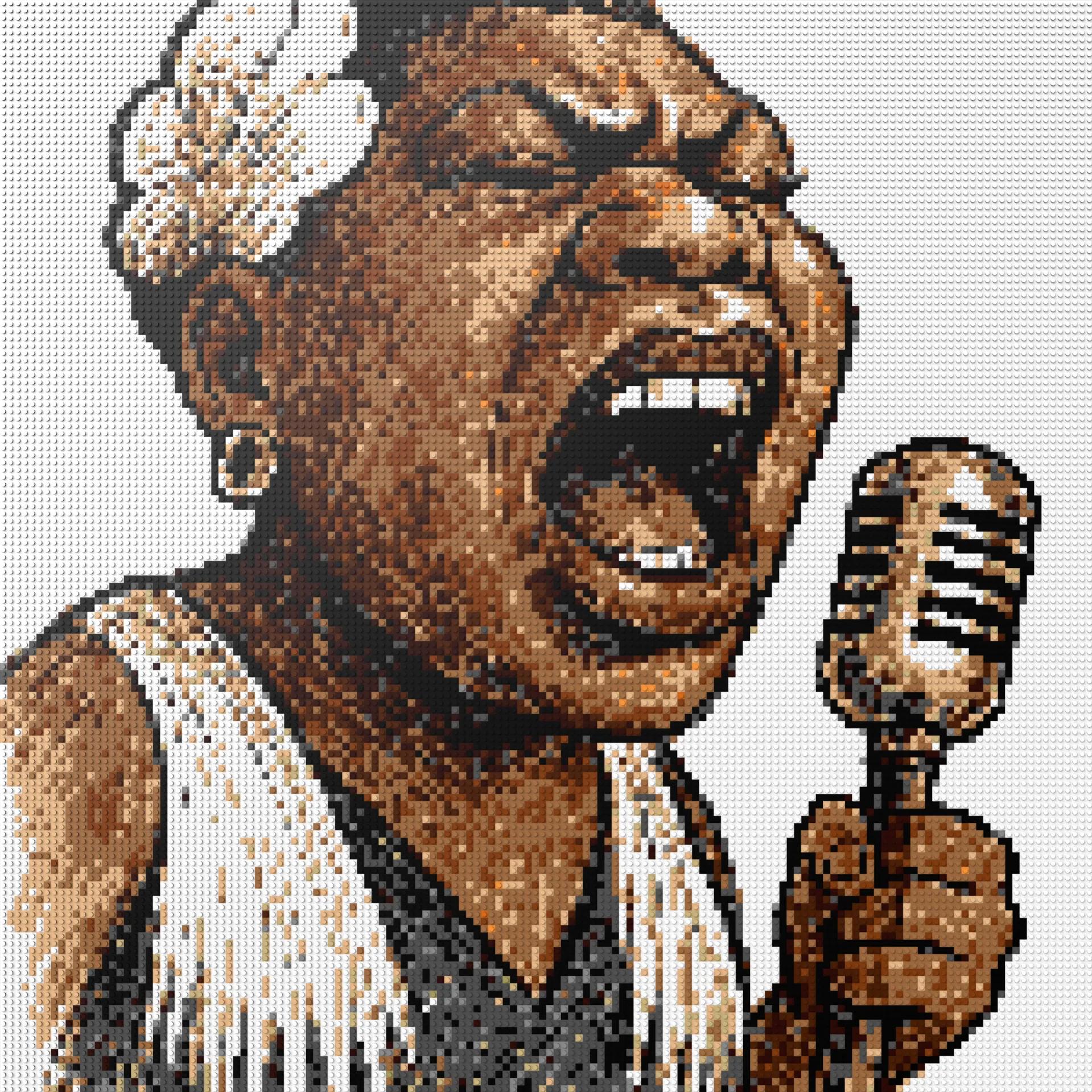 150*150studs, 120*120cm, 47,25*47,25inch