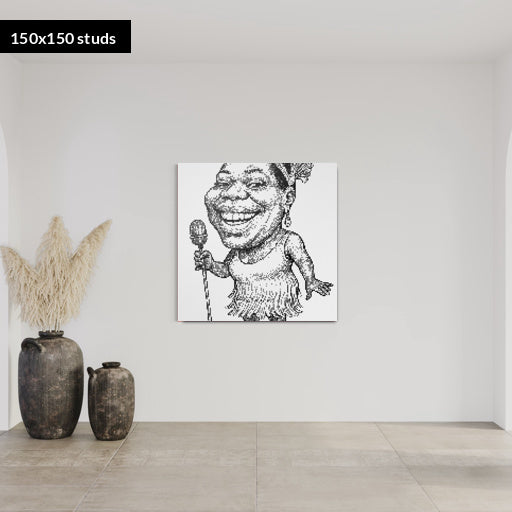 150*150studs, 120*120cm, 47,25*47,25inch