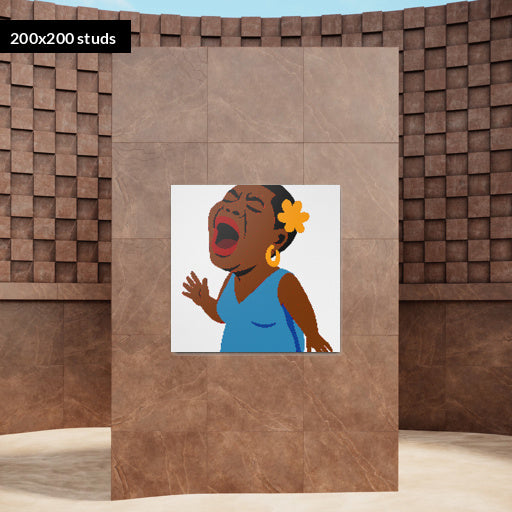 200*200studs, 160*160cm, 63*63inch