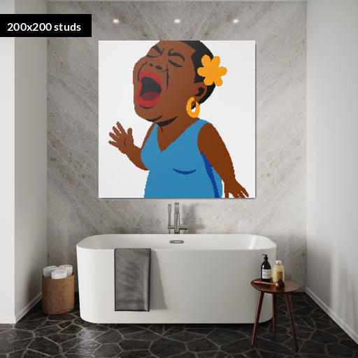 200*200studs, 160*160cm, 63*63inch