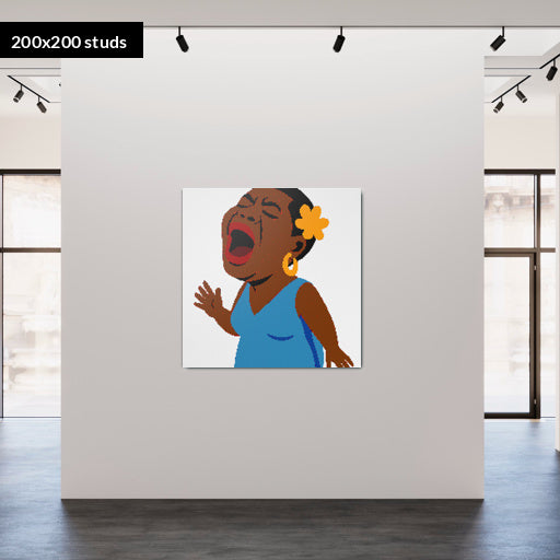 200*200studs, 160*160cm, 63*63inch
