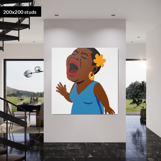 200*200studs, 160*160cm, 63*63inch