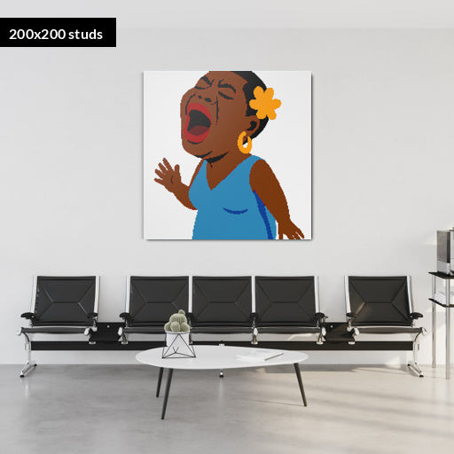 200*200studs, 160*160cm, 63*63inch