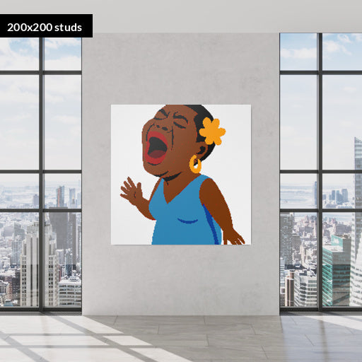 200*200studs, 160*160cm, 63*63inch