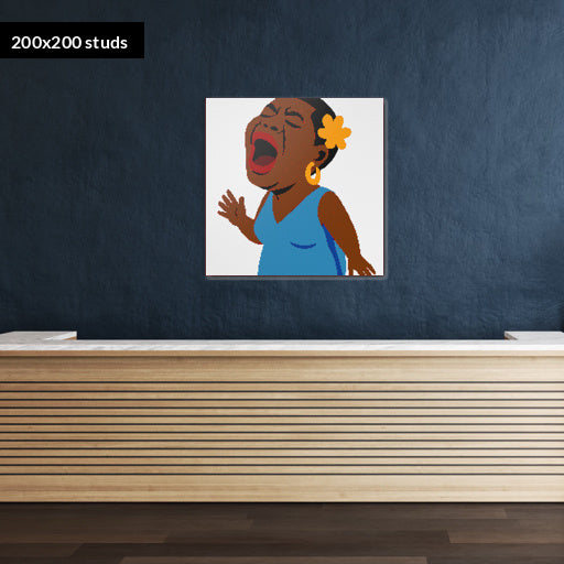 200*200studs, 160*160cm, 63*63inch