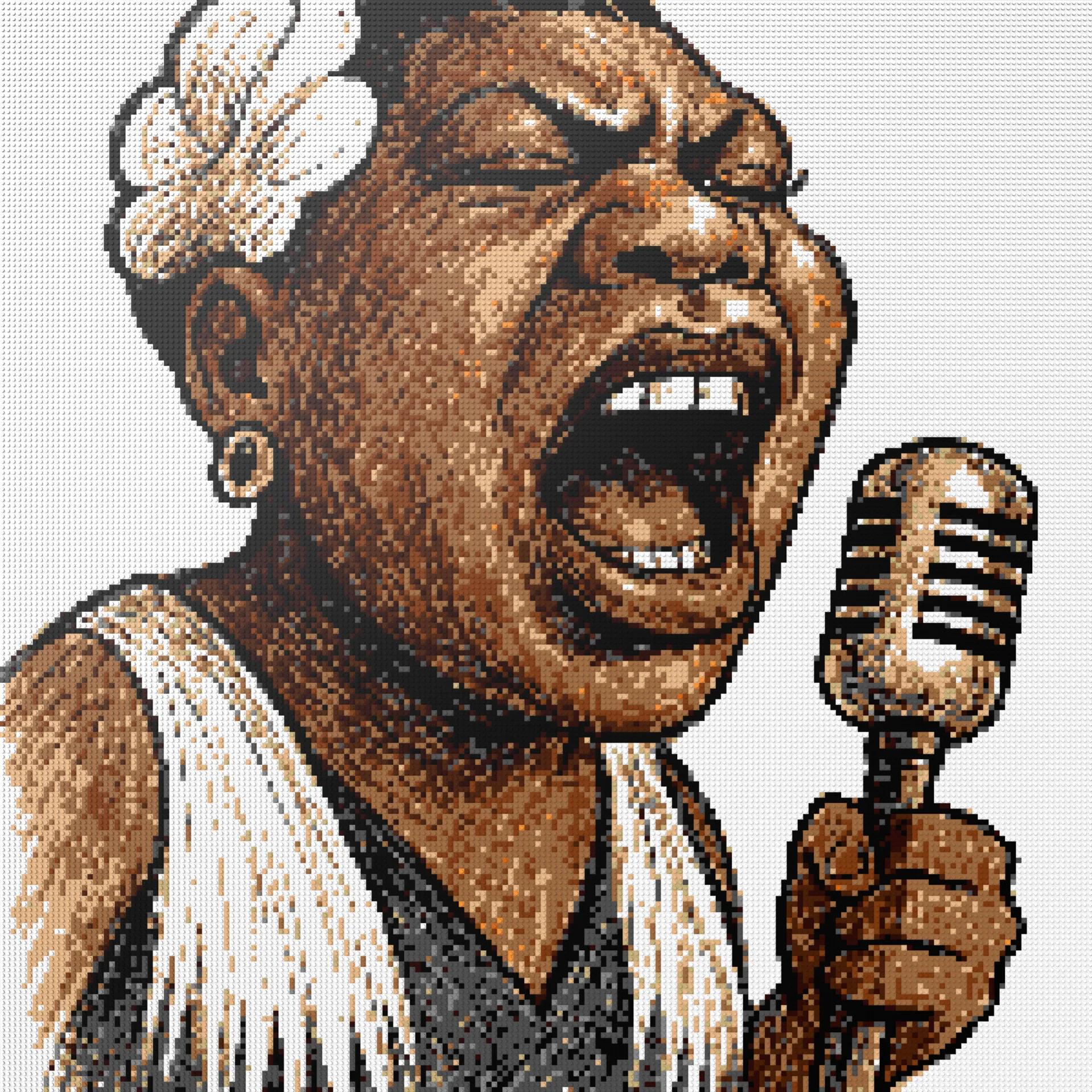 200*200studs, 160*160cm, 63*63inch