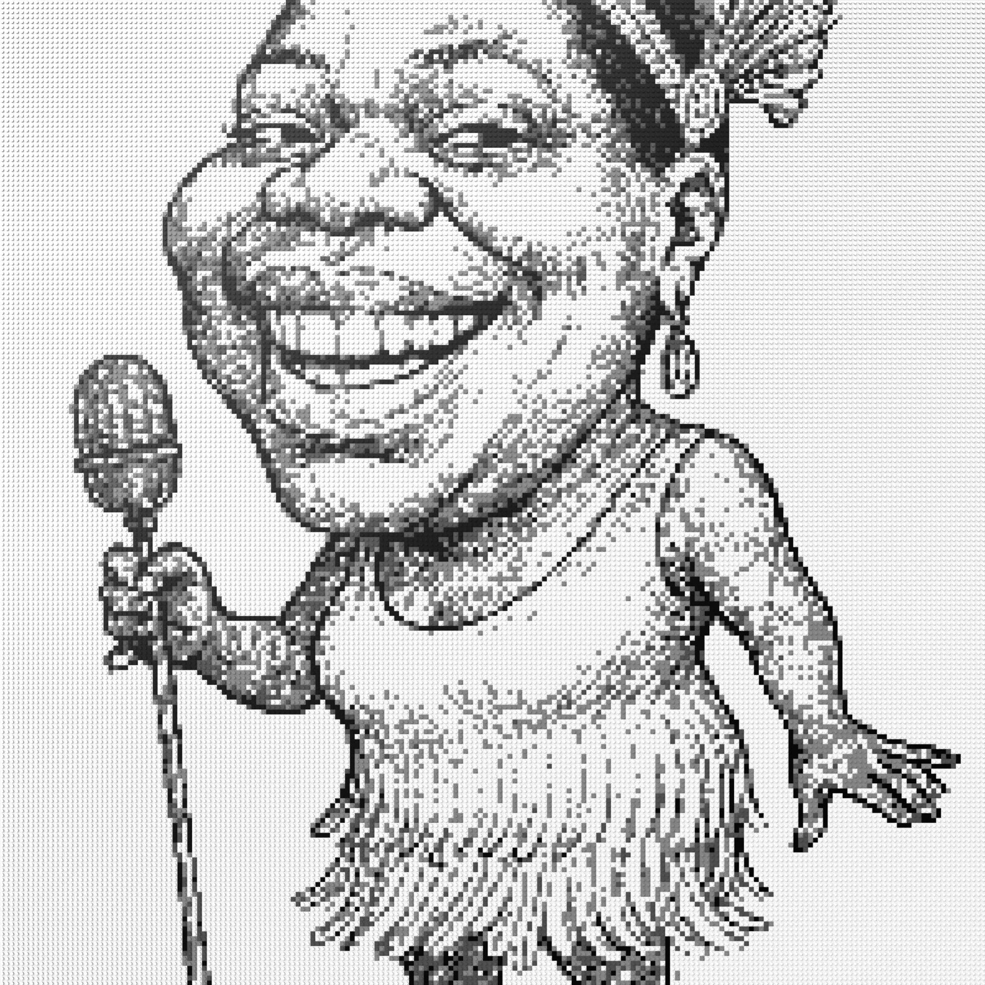 200*200studs, 160*160cm, 63*63inch