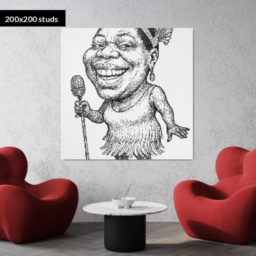 200*200studs, 160*160cm, 63*63inch