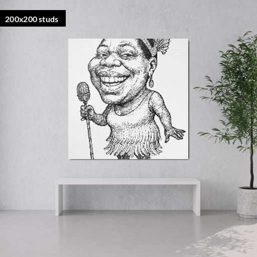 200*200studs, 160*160cm, 63*63inch