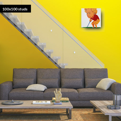 100*100studs, 80*80cm, 31,5*31,5inch