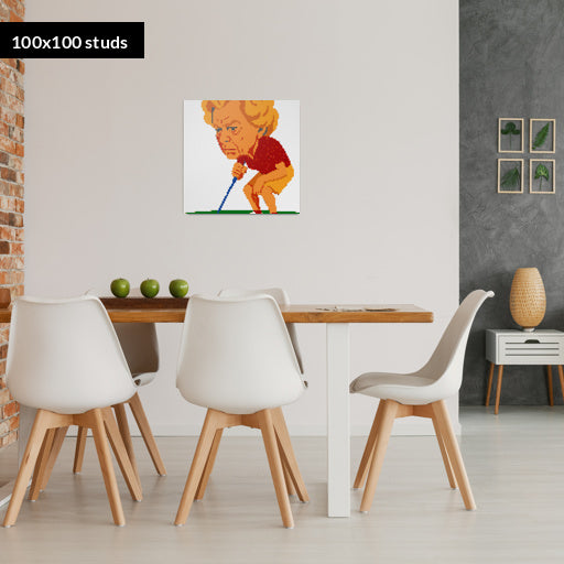 100*100studs, 80*80cm, 31,5*31,5inch