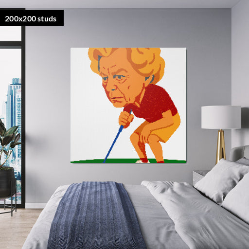 200*200studs, 160*160cm, 63*63inch