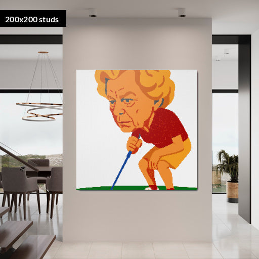 200*200studs, 160*160cm, 63*63inch