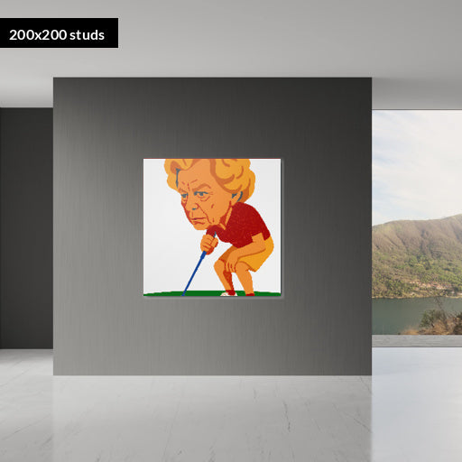 200*200studs, 160*160cm, 63*63inch
