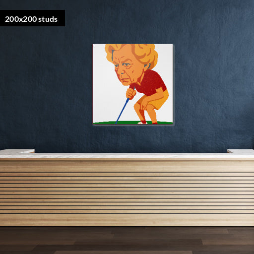 200*200studs, 160*160cm, 63*63inch