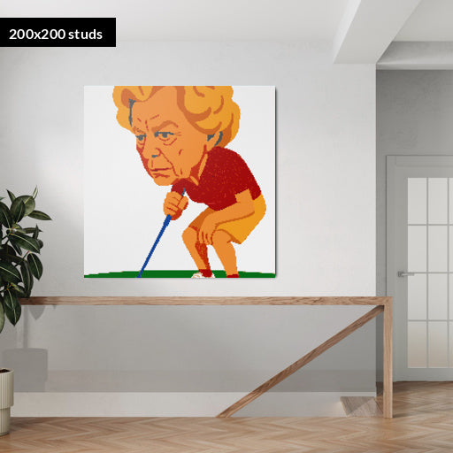 200*200studs, 160*160cm, 63*63inch